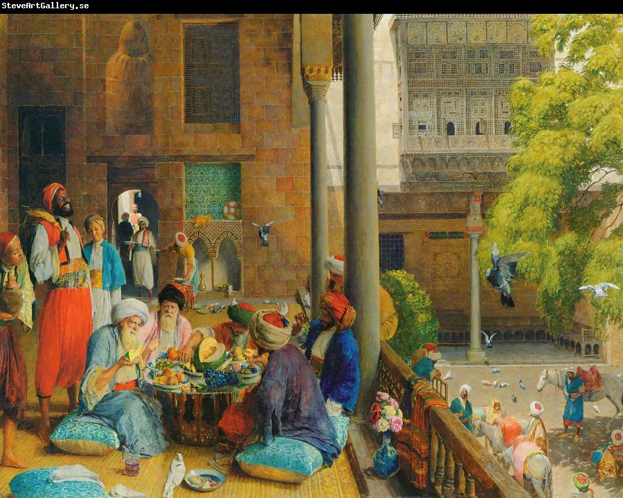 John Frederick Lewis The midday meal